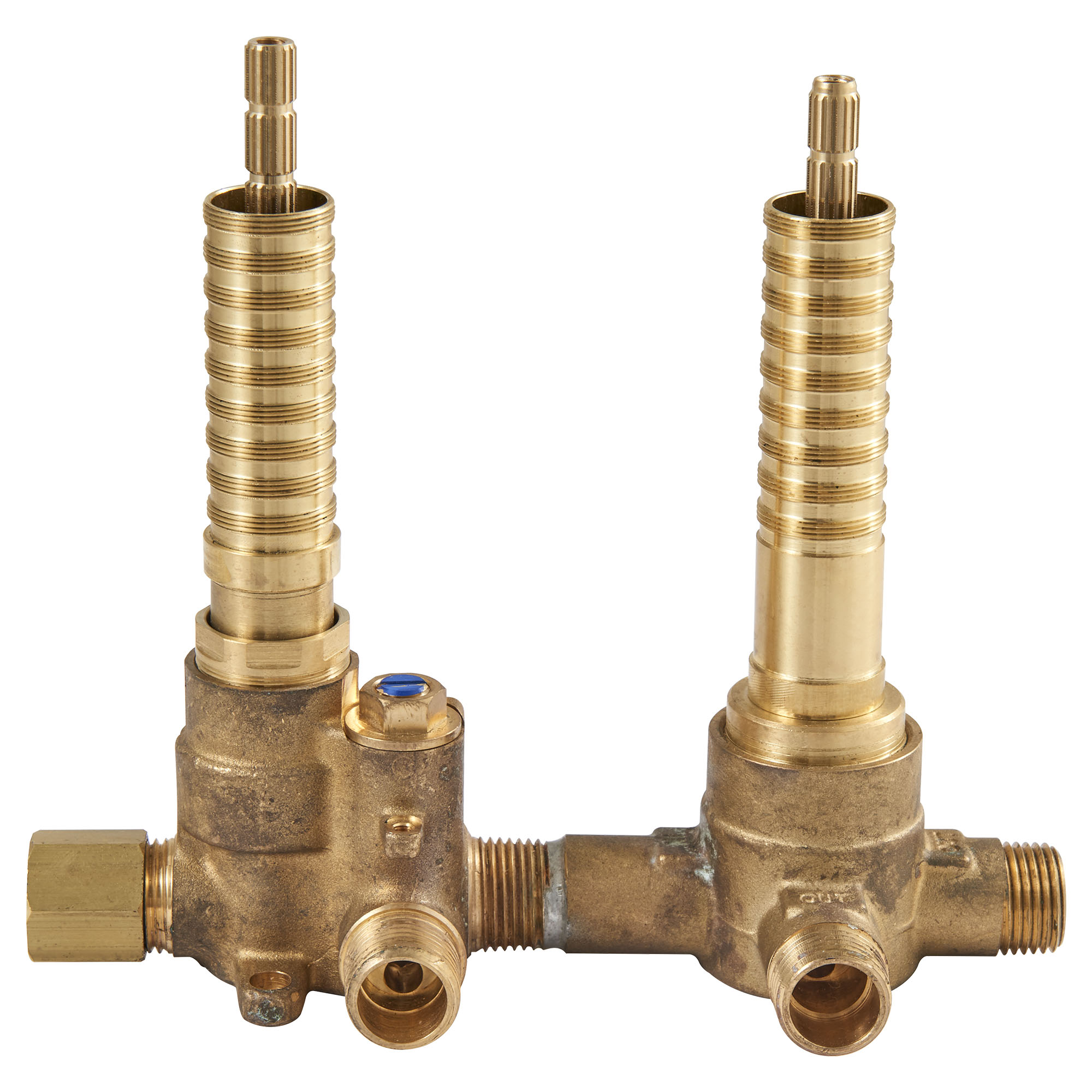 2Handle Thermostatic Rough Valve with 2Way Diverter NonShared Functions